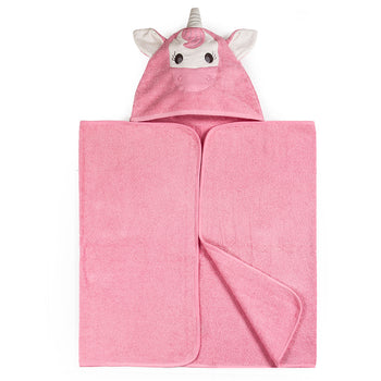 Kids Bath Collection 27" x 54" Cotton Hooded Bath Towel